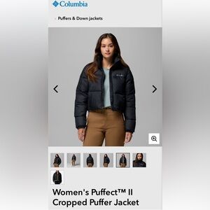 Columbia Women's Black Puffect II Jacket